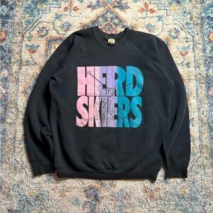 Vintage Herd Skiers Crewneck Size XL